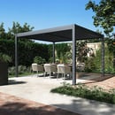 Bild 1 von bellavista - Home & Garden® Pergola Lamellen-Pavillon "Oasis" 360 x 400 cm, Aluminium, anthrazit