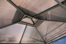Bild 2 von Grasekamp Ersatzdach Hardtop BBQ Pavillon 1,5x2,4m Doppelstegplatten Polycarbonat Braun