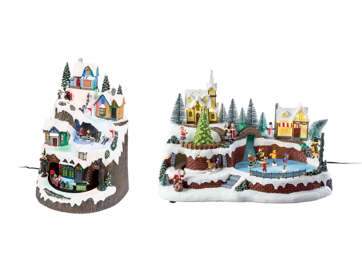 Bild 1 von Livarno Home Weihnachtsdorf, mit beweglicher Funktion, LED