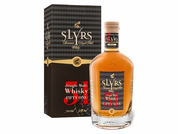 Bild 1 von Slyrs 51 Fifty One Bavarian Single Malt Whisky 51% Vol