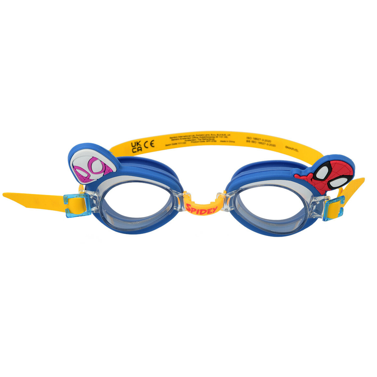 Bild 1 von Spidey Schwimmbrille verstellbar BLAU / GELB