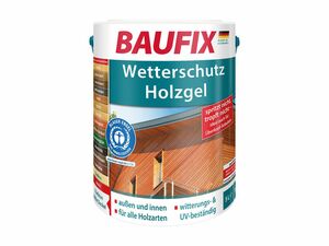 BAUFIX Wetterschutz-Holzgel, 5 Liter