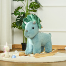 Bild 4 von HOMCOM Schaukelpferd Plüsch Schaukeltier Babyschaukel mit Triceratops-Design Spielzeug für 36-72 Mon