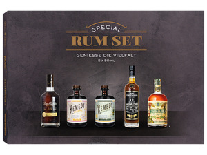 Premium Rum Tasting Set Premium -  5 x 50 ml