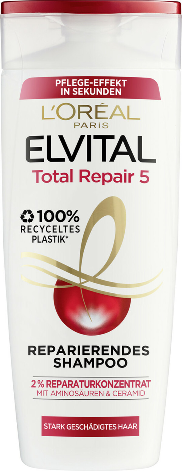 Bild 1 von L'Oreal Elvital Total Repair Shampoo 0,3 ltr