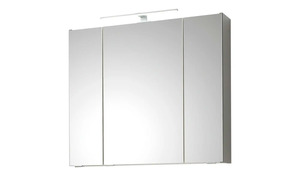 Spiegelschrank  Capri - grau - 80 cm - 70 cm - 16 cm