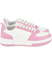 Bild 1 von Skater-Sneaker, Janina, Schnürsenkel, weiß/pink