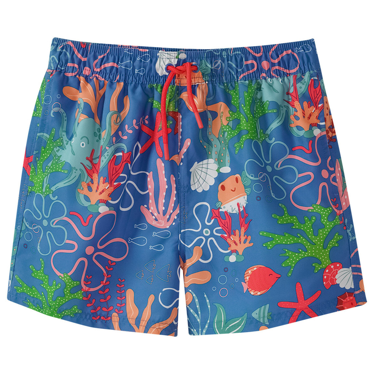 Bild 1 von Jungen Badeshorts mit Meerestieren BLAU / BUNT