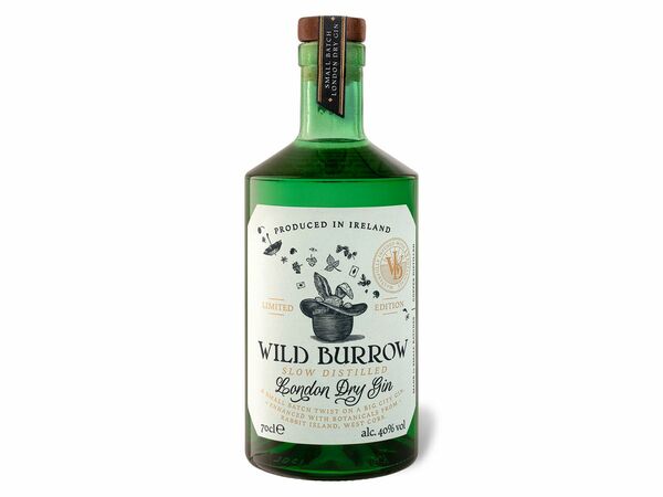 Bild 1 von Wild Burrow Slow Distilled London Dry Gin 40% Vol