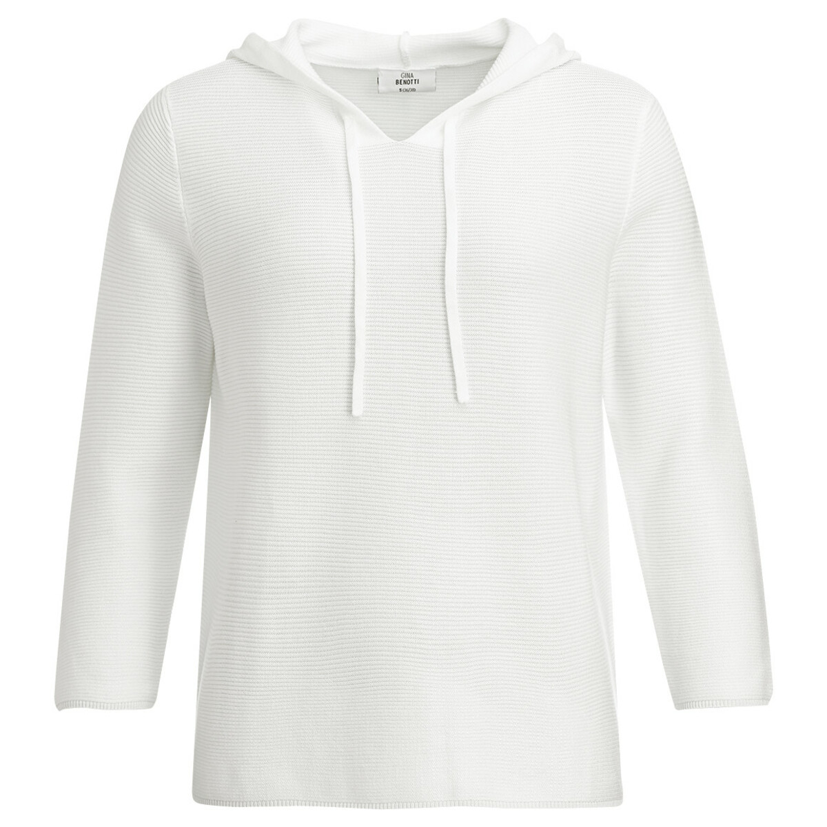 Bild 1 von Damen Strickhoodie WEISS