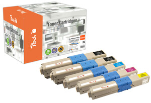 Spar Pack Plus Tonermodule kompatibel zu OKI 44469803, 44469704, 44469705, 44469706