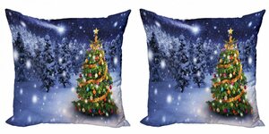 Abakuhaus Kissenbezug »Modern Accent Doppelseitiger Digitaldruck«, Weihnachten Elf Noel Theme winterliche