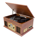 Bild 3 von Karcher NO-036 Nostalgie Musikcenter aus Holz - Kompaktanlage mit Plattenspieler