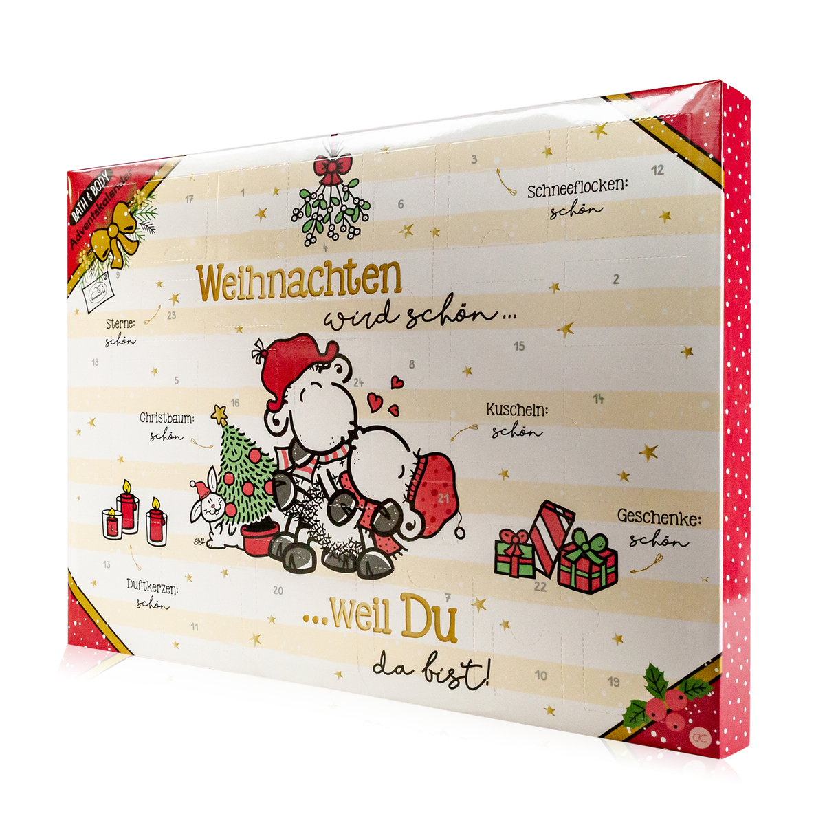 Bild 2 von Adventskalender SHEEPWORLD in Box, Motiv: Weihnachten wird schön...
