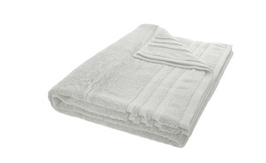 LAVIDA Badetuch  Soft Cotton grau reine Micro-Baumwolle, Baumwolle Maße (cm): B: 100 Heimtextilien