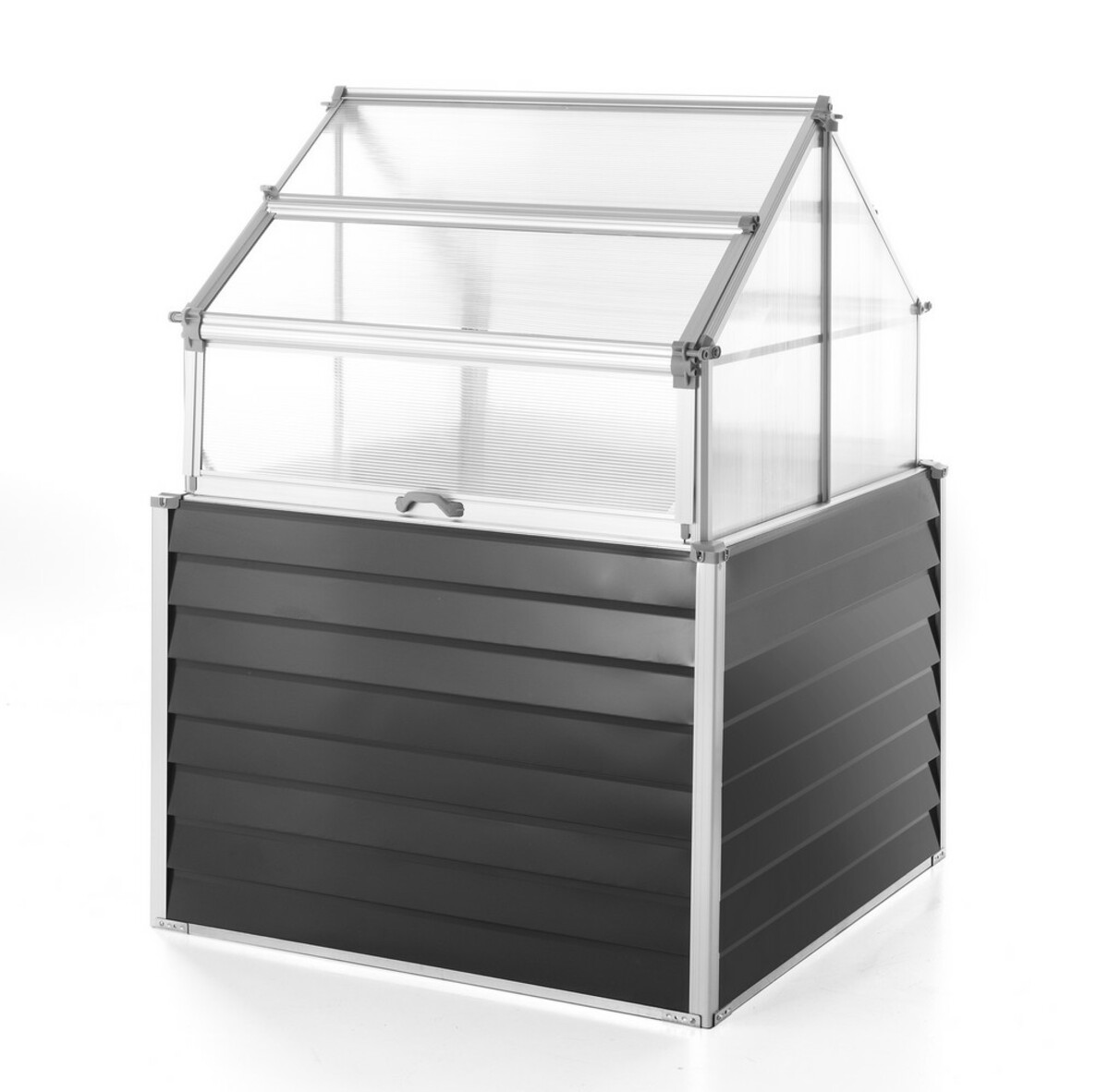 Bild 1 von Powertec Garden Doppeltes Balkon-/Garten-Hochbeet - Anthrazit