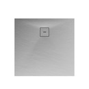 Bild 1 von Schulte Duschwanne, Mineralguss, flach, grau, quadratisch, 90 x 90 x 4 cm