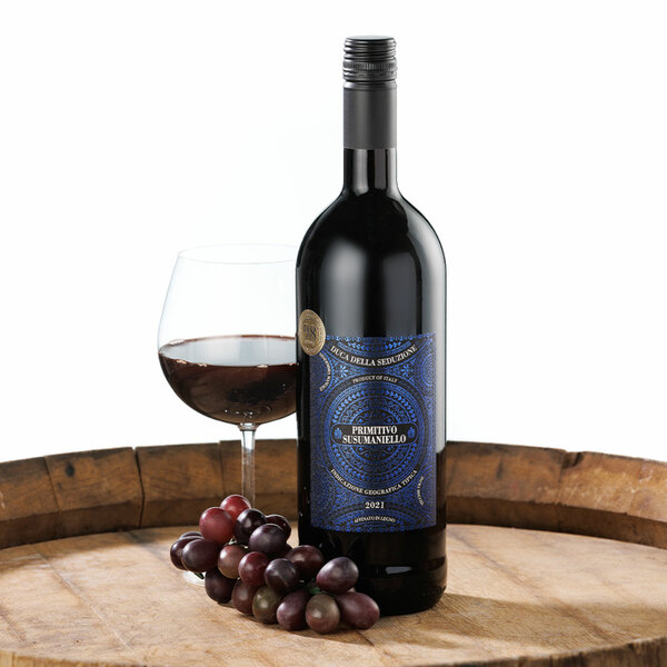 Bild 2 von Duca Della Seduzione Primitivo Salento IGT 2020 - Italien, halbtrocken +33% gratis, 98 LM Punkte