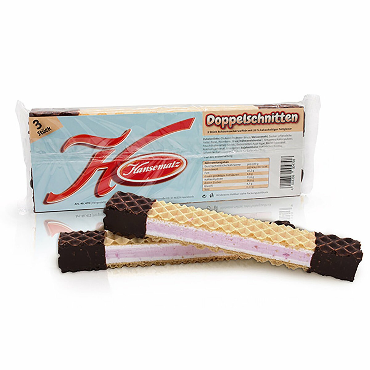 Bild 1 von Doppelschnitten 3 Stück = 81 g