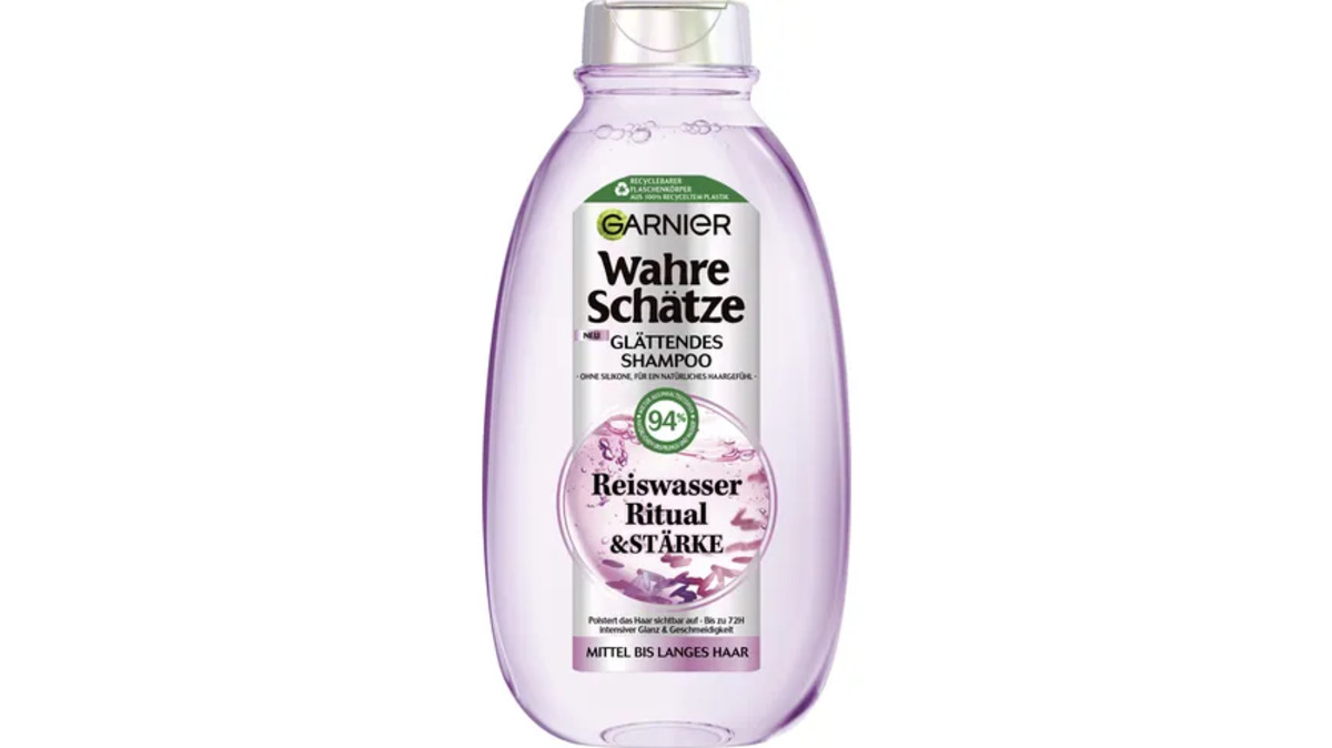 Bild 1 von Garnier Wahre Schätze Glättendes Shampoo Reiswasser Ritual & Stärke
