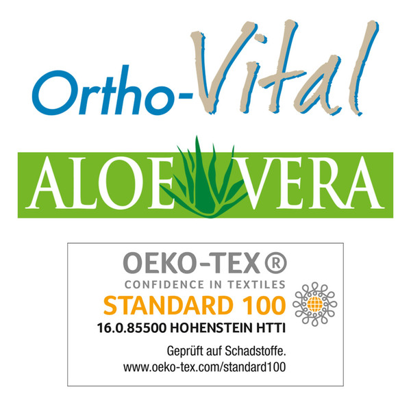 Bild 2 von Ortho-Vital Visko-Nackenkissen "Butterfly" mit Aloe-Vera