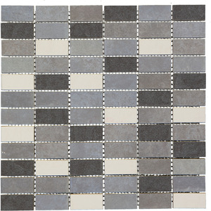 Mosaikfliese Kesme grey 29,5x29,5cm