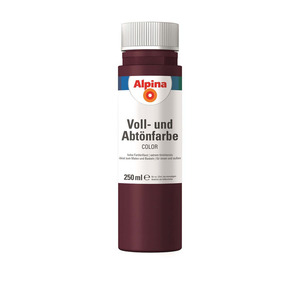 Alpina Color Voll- und Abtönfarbe 'Berry Red' seidenmatt 250 ml