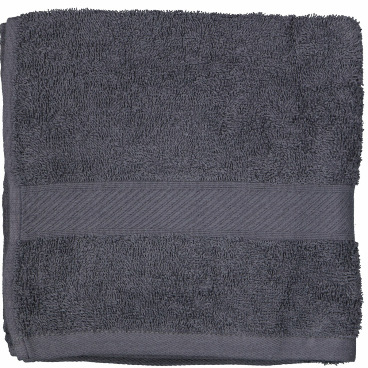 Bild 1 von Basic cotton Badehandtuch, Anthrazit, 70x130