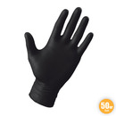 Bild 1 von Multitec Latex-Handschuhe, Größe S - Schwarz, 50er-Set