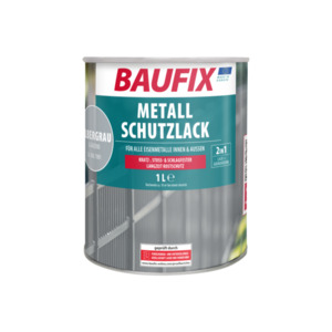 BAUFIX Metall-Schutzlack silbergrau 1 L