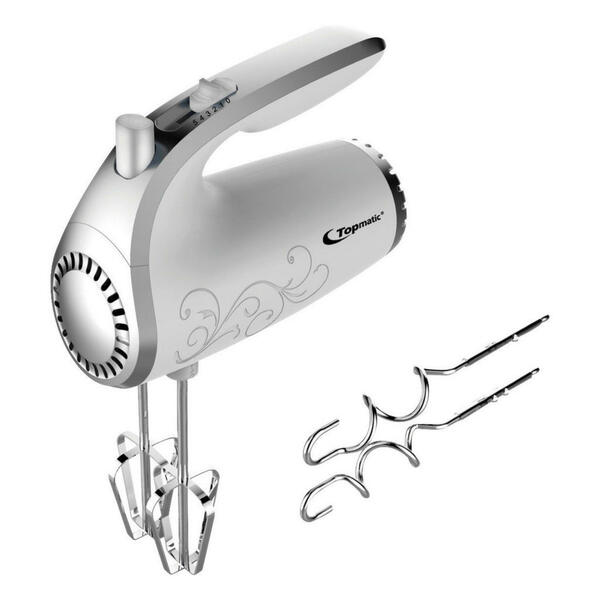 Bild 1 von Topmatic Handmixer Hm-300.2 Silber Kunststoff