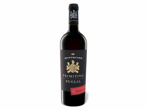 Bild 1 von Montecore Primitivo Puglia IGP halbtrocken, Rotwein 2018