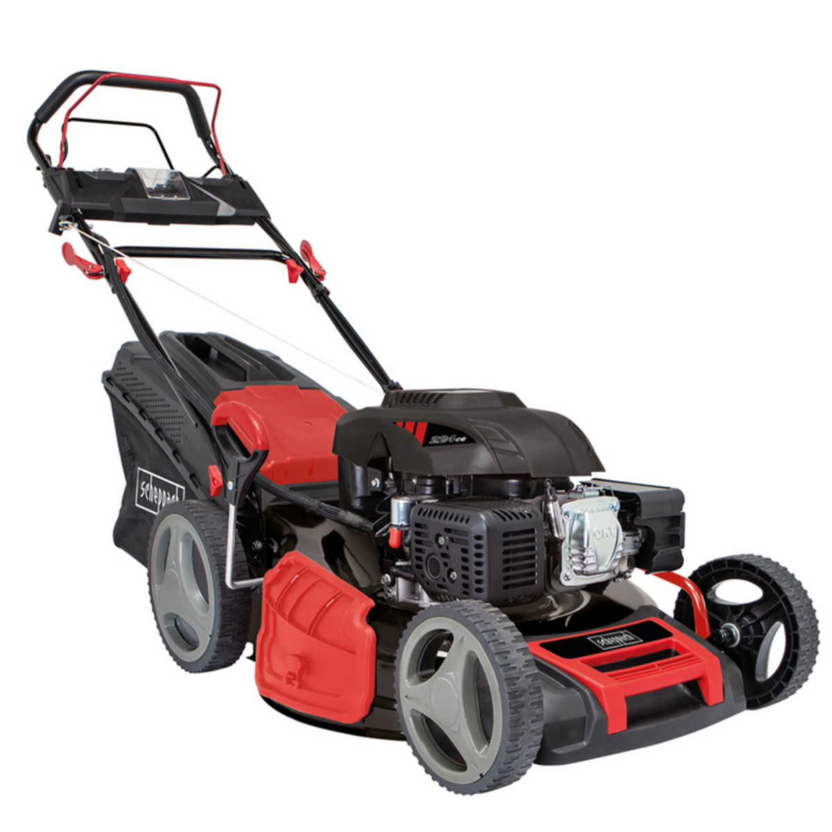 Bild 1 von Scheppach 6 in 1 Benzin-Rasenmäher MS226-53E SE