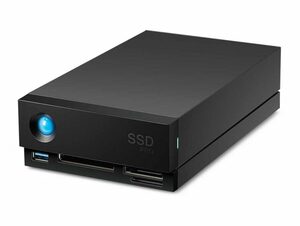 LaCie 1big Dock SSD Pro, Docking Station, 2 TB, USB-C/Thunderbolt 3, schwarz