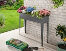 Bild 1 von Powertec Garden Metall-Hochbeet, ca. 100 x 40 x 80 cm - Anthrazit