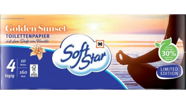 Bild 1 von SoftStar Golden Sunset Toilettenpapier