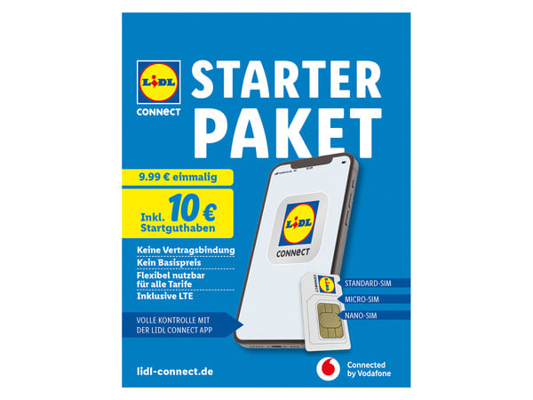 Bild 1 von Lidl Connect Starter Paket