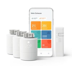 tado° Smart Home Starter Kit V3+ mit 2 Heizkörperthermostaten und Bridge