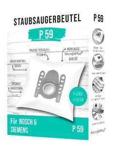 Staubsaugerbeutel 'P59'  4er-Set