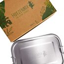 Bild 2 von HOTZENBOX Brotdose Edelstahl | Premium | 800ml | Trenner Auslaufsicher plastikfrei nachhaltig | Lunc