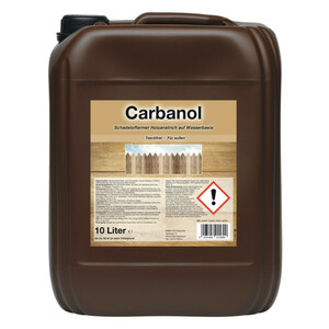 Holzlasur FLT N Carbibol 10 Liter in braun für außen