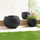 Bild 2 von Powertec Garden Pflanzgefäß „Bowl“ - Anthrazit