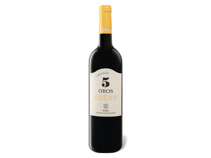 5 Oros Rioja Crianza DOC trocken, Rotwein 2016