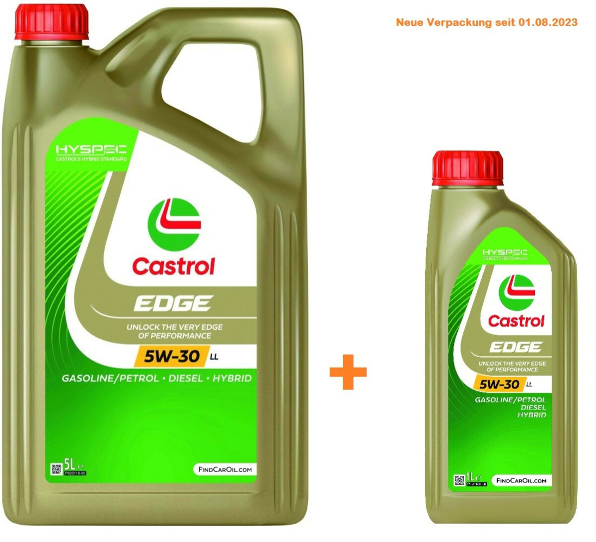 Bild 1 von Castrol Motoröl Edge Titanium 5W-30 LL
, 
Aktion 5L + 1L