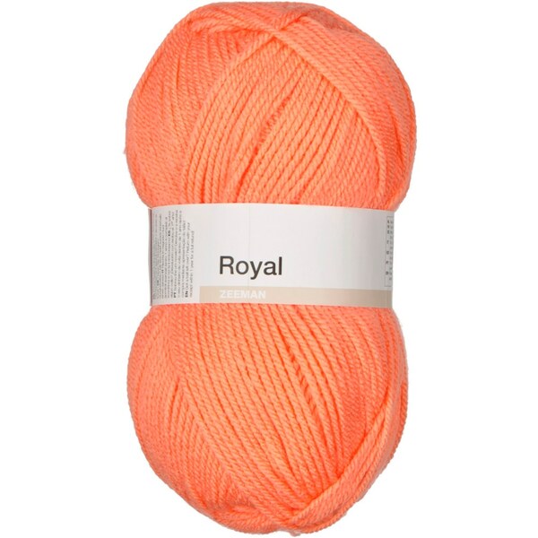 Bild 1 von Royal Strickgarn, Lachsfarbe, 100 g