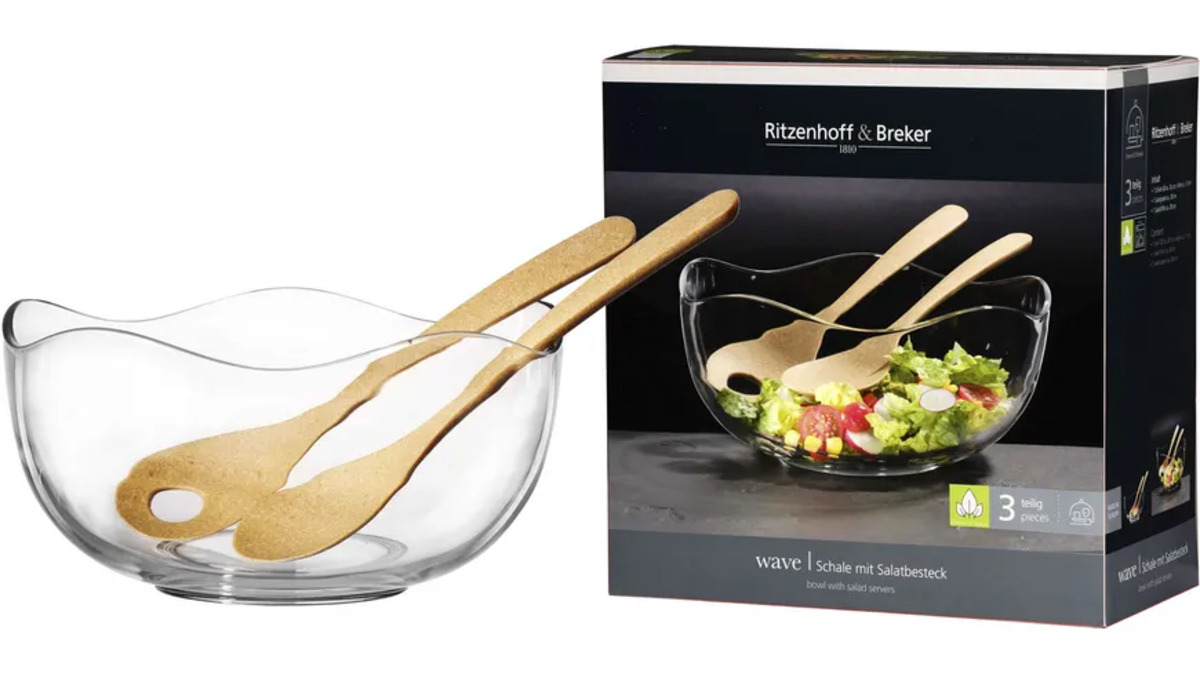 Bild 1 von Ritzenhoff & Breker Schale Wave Ø 26 cm