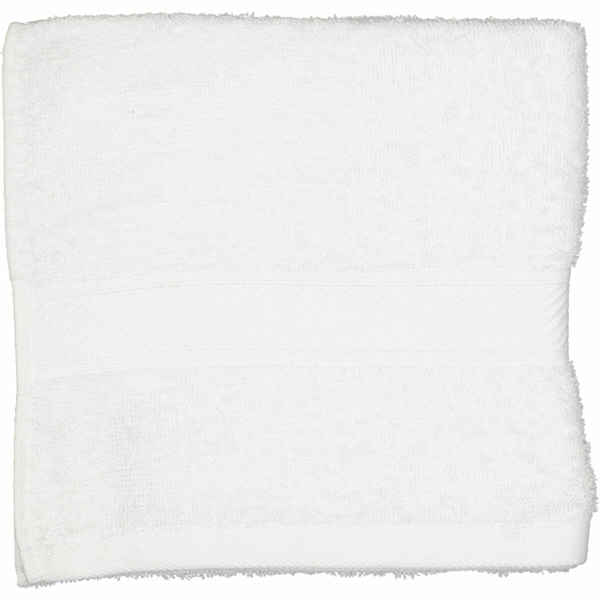 Bild 1 von Basic cotton Handtuch, Weiß, 50x100