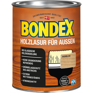 Bondex - 
            Bondex Holzlasur 0,75L Farblos Bondex