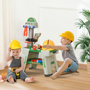Bild 3 von HOMCOM Kinder Werkbank Arbeitstisch Werkbanktisch mit 37 Zubehören Rollenspiel Spielzeug für Kinder