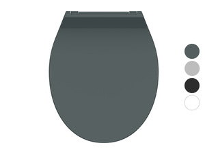Schütte Toilettensitz »SLIM«, Absenkautomatik, pflegeleichte Oberfläche, moderne Farben